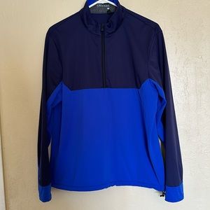 Greyson Golf Comanche Half Zip Hybrid Pullover Jacket Blue Men’s Small